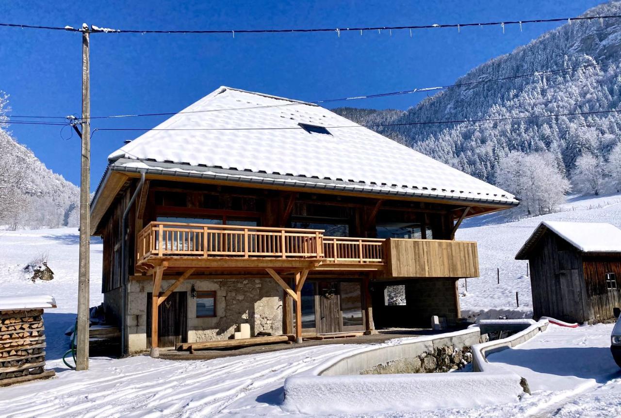 Willa La Grange Au Ruisseau Bellecombe-en-Beauges Zewnętrze zdjęcie